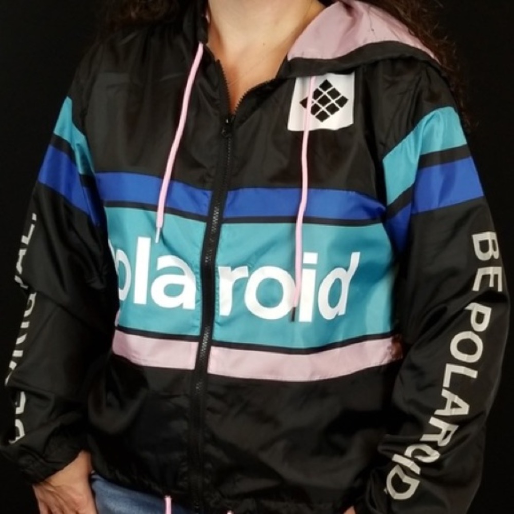 polaroid windbreaker